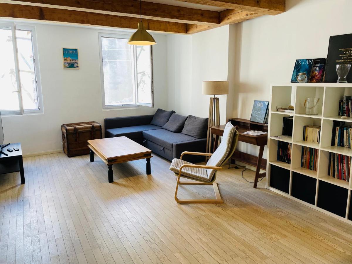 Duplex La Ciotat - Superbe 85 M2 - 6 Pers - 3 Chambres - Climatisation - Vue Mer Et Proche Du Vieux Port Ла-Сьйота Екстер'єр фото